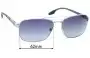 Sunglass Fix Ersatzgläser für Prada SPS51U - 62mm Wide 