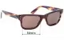 Sunglass Fix Replacement Lenses for Ray-Ban RB2283 Mr Burbank - 52mm Wide 