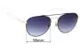 Sunglass Fix Replacement Lenses for Ray-Ban RB3589 - 55mm Wide 