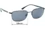 Sunglass Fix Ersatzgläser für Ray-Ban RB3684 - 58mm Wide 