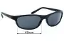 Sunglass Fix Verres de Remplacement pour Ray-Ban RB4114 - 62mm Wide 