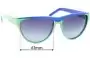 Sunglass Fix Replacement Lenses for Skunkfunk Poise Green - 61mm Wide 
