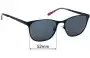 Sunglass Fix Replacement Lenses for Specsavers Helle - 52mm Wide 