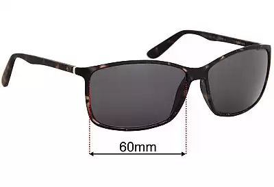 41 Eyewear FO35015 Verres de Remplacement 60mm wide 