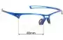 Sunglass Fix Verres de Remplacement pour Adidas A404 Raylor L - 65mm Wide 