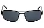 Alex Perry AP Mens Sun Rx 02 Replacement Sunglass Lenses - Front View 