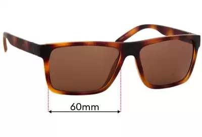 Arnette Goemon AN4267 Replacement Lenses 60mm wide 