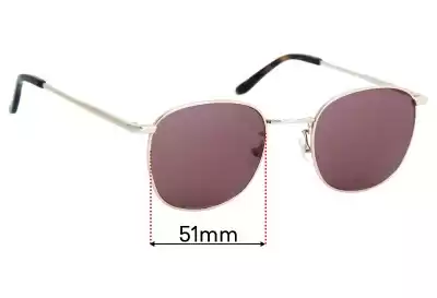 Bailey Nelson  Theodore Replacement Lenses 51mm wide 