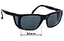 Sunglass Fix Ersatzgläser für Bolle 711 - 56mm Wide 