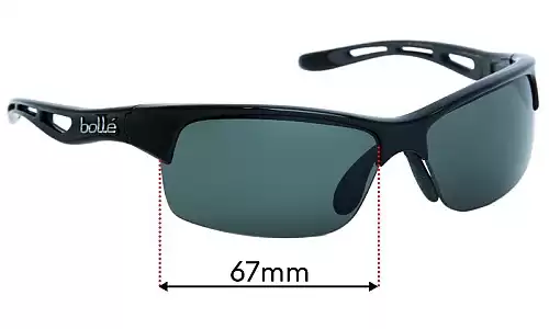 Bolle Bolt S Ersatzlinsen 67mm wide 