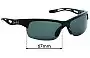 Sunglass Fix Ersatzgläser für Bolle Bolt S - 67mm Wide 