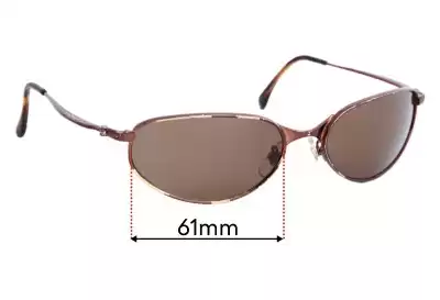 Calvin Klein CK240S Lentes de Repuesto 61mm wide 