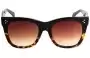 Celine CL 41090/S Replacement Sunglass Lenses - 55mm Wide Front View 