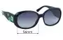 Sunglass Fix Lentes de Repuesto para Chanel 5113 - 56mm Wide 