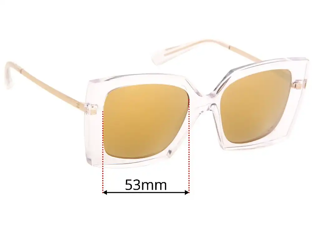 Sunglass Fix Replacement Lenses for Chanel 6051 - 53mm Wide Sunglass Fix Replacement Lenses for Chanel 6051 - 53mm Wide