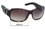 Sunglass Fix Replacement Lenses for Christian Dior Cottage 1 - 64mm Wide 