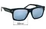 Sunglass Fix Ersatzgläser für Deus Ex Machina DEUS Sun Rx 1 - 58mm Wide 