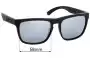 Sunglass Fix Replacement Lenses for Dirty Dog Monza - 58mm Wide 