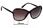 Sunglass Fix Lentes de Repuesto para Dolce & Gabbana DG4297 - 59mm Wide 