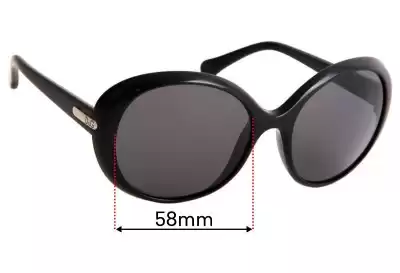 Dolce & Gabbana DG8085 Lentes de Repuesto 58mm wide 