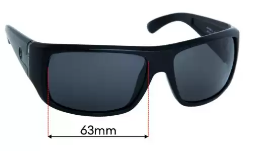 Sunglass Fix Replacement Lenses for Dragon Vantage LL 026 - 63mm Wide 