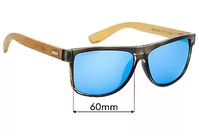 EKO  Wood Classic Replacement Lenses 60mm wide 