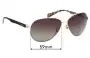 Sunglass Fix Replacement Lenses for Fiorelli Efrosini - 59mm Wide 
