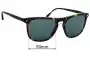 Sunglass Fix Ersatzgläser für Giorgio Armani AR 8107 - 53mm Wide 
