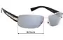 Sunglass Fix Replacement Lenses for Giorgio Armani GA 598/S - 64mm Wide 