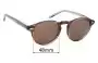 Sunglass Fix Replacement Lenses for Jimmy Fairly  E-004 - 48mm Wide 