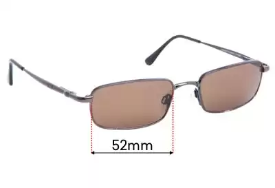 Maui Jim MJ129 Beachcomber Verres de Remplacement 52mm wide 