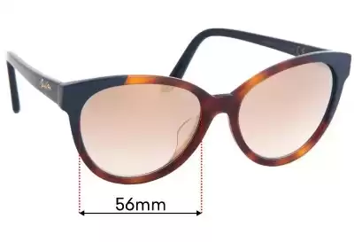 Maui Jim MJ725 Sunshine Verres de Remplacement 56mm wide 