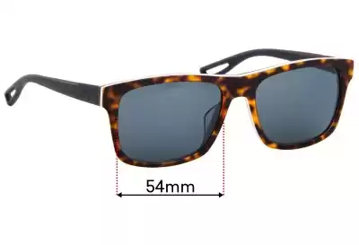 Maui Jim MJ765 Chee Hoo! Verres de Remplacement 54mm wide 