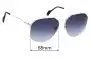 Sunglass Fix Replacement Lenses for Metzler 0761 - 58mm Wide 