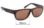 Sunglass Fix Lentes de Repuesto para Maui Jim MJ282 Makawao - 58mm Wide 
