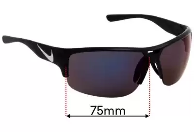 Nike EV0873 Golf X2 PRO E Replacement Lenses 74mm wide 