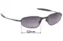 Sunglass Fix Replacement Lenses for Oakley A-Wire RX - 52mm Wide 