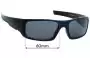 Sunglass Fix Replacement Lenses for Oakley Crankshaft OO9239 - 60mm Wide 
