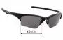 Sunglass Fix Replacement Lenses for Oakley Half Jacket XLJ - 60mm Wide 