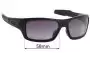 Sunglass Fix Replacement Lenses for Oakley Turbine OJ9003 XS - 58mm Wide 