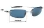 Sunglass Fix Replacement Lenses for Oakley Why 3 - 49mm Wide 