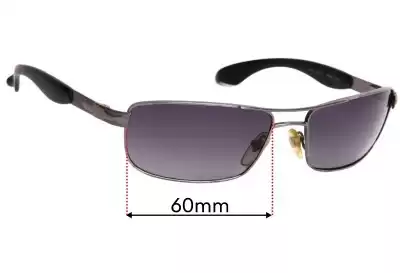 Persol 2140-S Lentes de Repuesto 60mm wide 