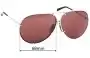 Sunglass Fix Ersatzgläser für Carrera 5623 - 68mm Wide 