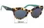 Sunglass Fix Ersatzgläser für Prada SPR23Q - 53mm Wide 