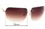 Sunglass Fix Replacement Lenses for Prada SPR75A - 72mm Wide 