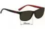 Sunglass Fix Replacement Lenses for Polo Polo PH 4109 - 59mm Wide 