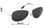 Sunglass Fix Replacement Lenses for Ray-Ban RB3562 - 59mm Wide 