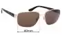 Sunglass Fix Ersatzgläser für Ray-Ban RB3663 - 60mm Wide 