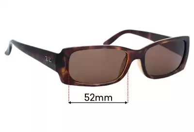 Ray-Ban RB4067 Replacement Lenses 52mm wide 