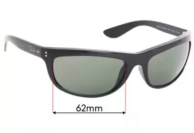 Ray-Ban RB4089 Balorama Ersatzgläser 62mm wide 